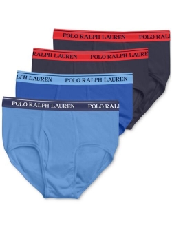 Men's 4-Pk. Classic-Fit Mid-Rise Briefs