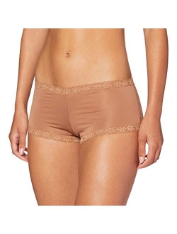 Women's Dream Cotton with Lace Boy Short