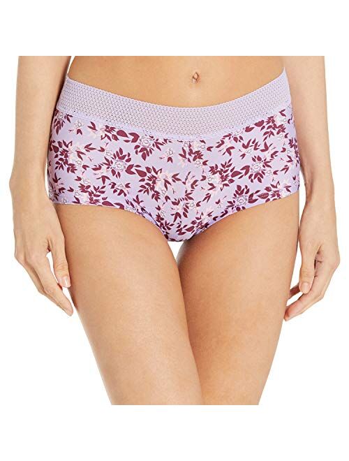 Maidenform Women's Dream- Cotton with Lace Boy Short