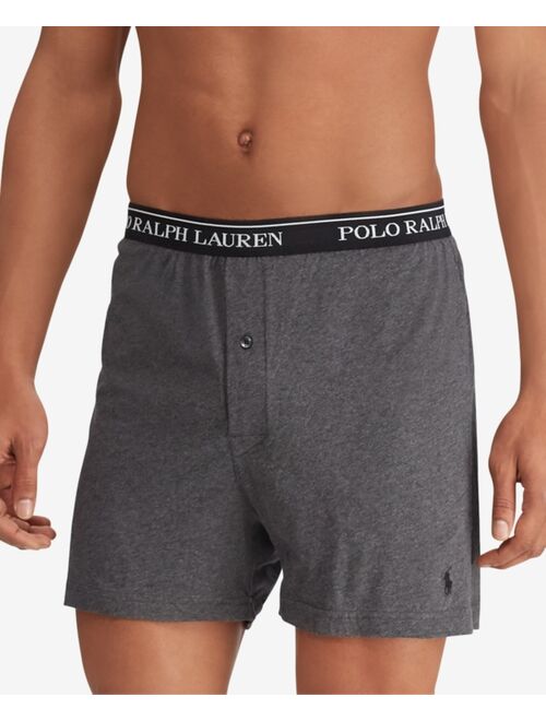 Polo Ralph Lauren Men's 3-Pk. Cotton Classic Knit Boxers