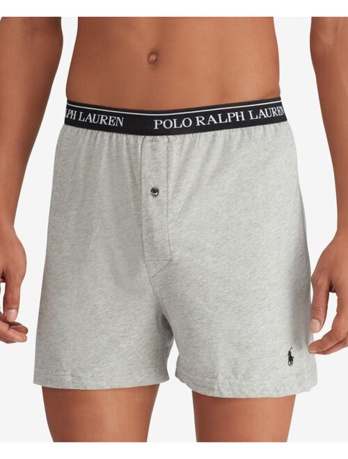 Polo Ralph Lauren Men's 3-Pk. Cotton Classic Knit Boxers