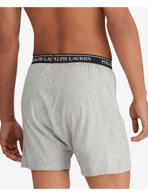 Polo Ralph Lauren Men's 3-Pk. Cotton Classic Knit Boxers