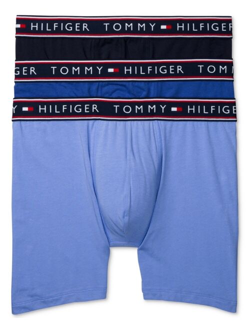 Tommy Hilfiger Men's Cotton Stretch Boxer Brief, 3 Pack