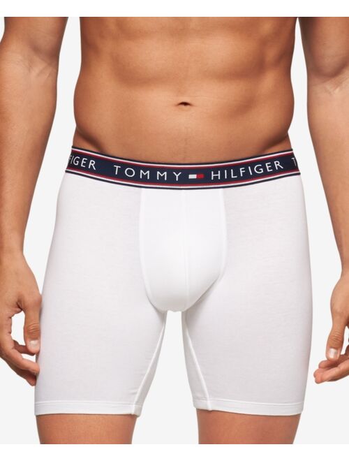 Tommy Hilfiger Men's Cotton Stretch Boxer Brief, 3 Pack