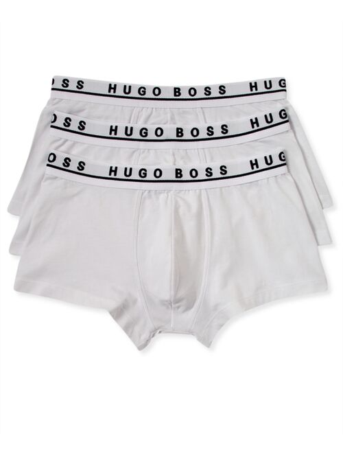 Hugo Boss Men's Underwear Cotton Stretch 3 Pack Trunks