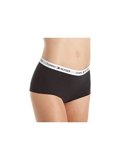 Women's Sporty Band Boyshort Underwear Panty, Multipacks and Singles