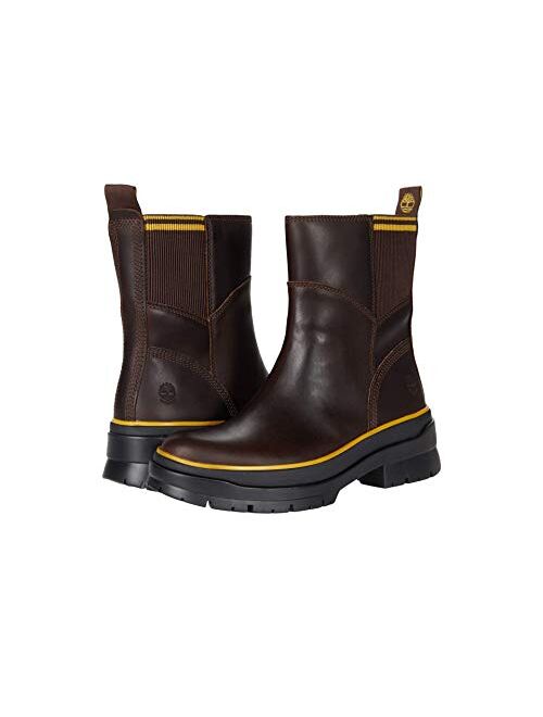 Timberland Malynn Waterproof Leather and Fabric Side-Zip Boot