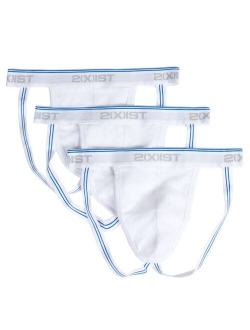 2(x)ist Men's Cotton Stretch Jock Strap 3-Pack