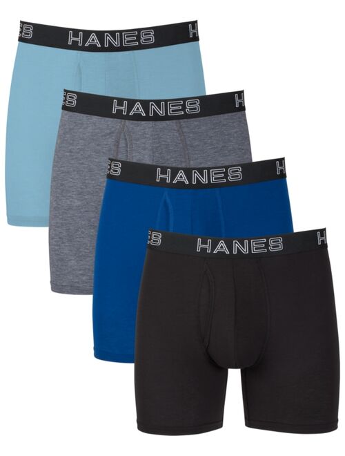 Buy Hanes Platinum Comfort FlexFit Total Support Pouch Boxer Briefs ...