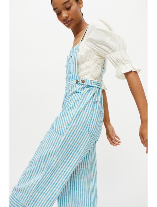 BDG James Linen Wide Leg Overall