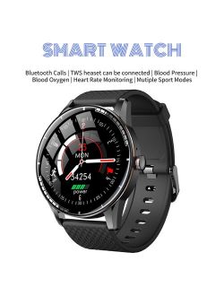 Smartwatches with Wireless Earbuds Fitness Bracelet Bluetooth Calls Heart Rate Monitoring Smart Watch Android IOS OLED Display