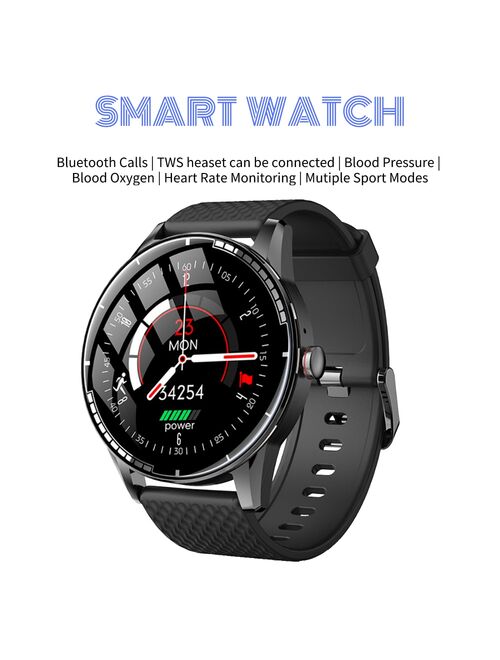 Smartwatches with Wireless Earbuds Fitness Bracelet Bluetooth Calls Heart Rate Monitoring Smart Watch Android IOS OLED Display