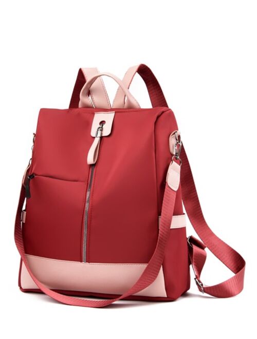 Shein Two Tone Functional Backpack