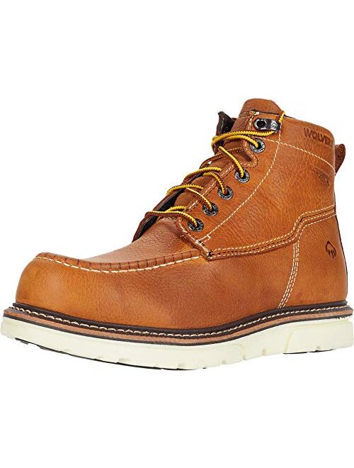 WOLVERINE Men's I-90 DuraShocks Moc-Toe 6" Work Boot Industrial