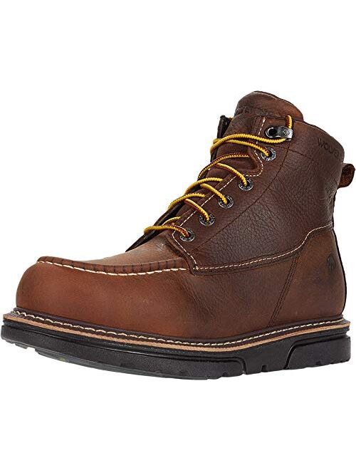 WOLVERINE Men's I-90 DuraShocks Moc-Toe 6" Work Boot Industrial