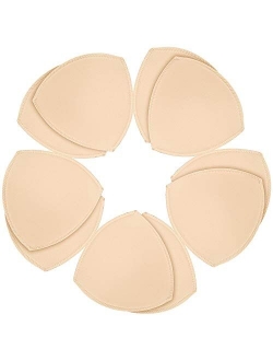 Bra Pads Inserts,URSMART Bra Cups Inserts,Removable Breathable Push up Bra Inserts for Sports Bra or Bikini Tops