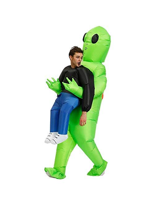 Kooy Inflatable Alien Costume for Adult (Adult - Et Alien)