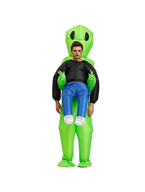 Kooy Inflatable Alien Costume for Adult (Adult - Et Alien)