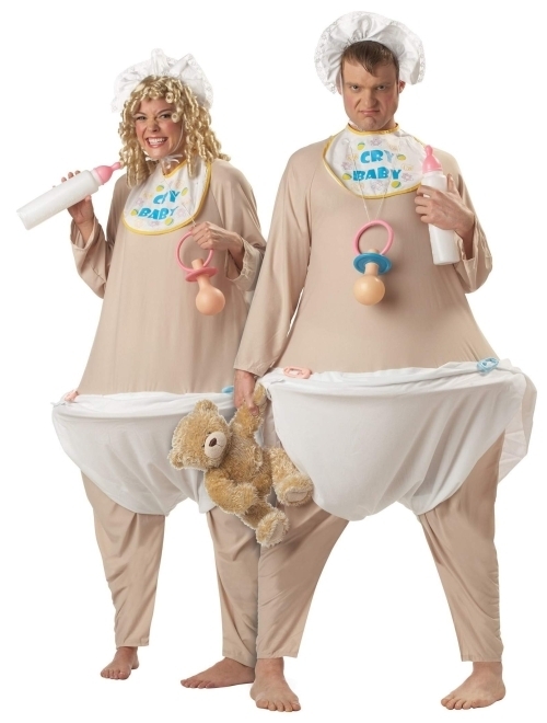 Adult Baby Costume