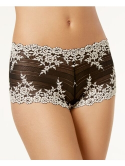 Embrace Lace Embroidered Boyshort Underwear 67491