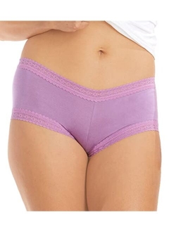 Women's Dream Lace-Trim Boyshort Underwear