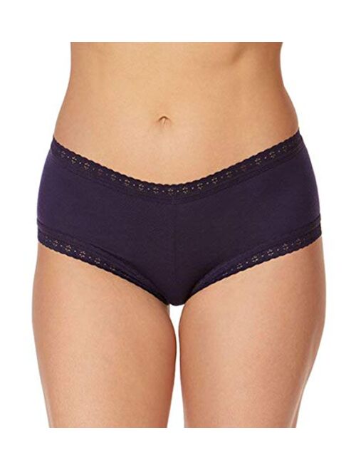 Hanky Panky Women's Dream Lace-Trim Boyshort Underwear