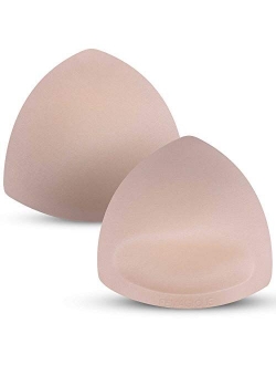 Triangle Sports Bra Pads Inserts Replacement Cups for Bikini Padding & Dresses