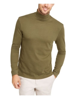 Men's Solid Turtleneck Shirt, Created for Macy's