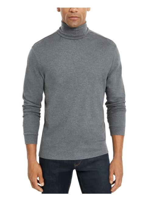 Club Room Men's Solid Turtleneck Shirt, Created for Macy's