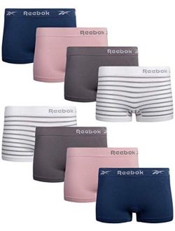 Women's Underwear - Seamless Boyshort Panties (8 Pack)