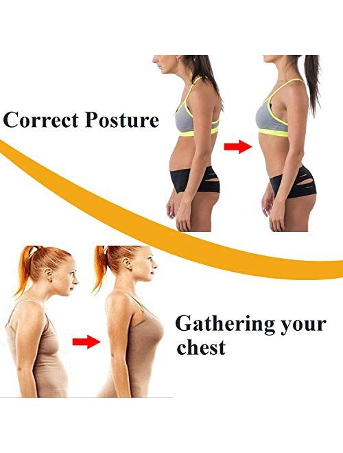 JOYSHAPER Chest Brace Up for Women Posture Corrector Shapewear Vest Tops Bra Support Shaper