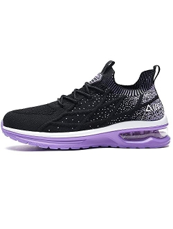 GANNOU Women's Air Athletic Running Shoes Fashion Sport Gym Jogging Tennis Fitness Sneaker US5.5-10