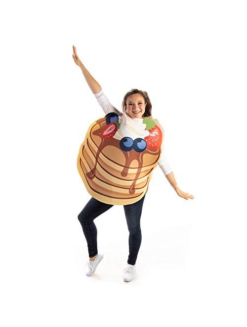 Hauntlook Pancakes & Maple Syrup Couples Halloween Costume - Cute Food Outfit