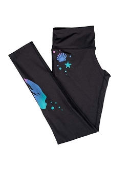 Womens Mermaid Sport Leggings for Gym Workouts, Yoga, and Swimming