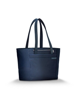 Baseline-Large Shopping Tote Bag, Navy, One Size