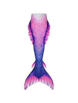 Atlantis Adult Wear-Resistant Mermaid Tail Skin, Monofin Insert Not Included - Adult & Teen Sizes