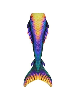 Atlantis Adult Wear-Resistant Mermaid Tail Skin, Monofin Insert Not Included - Adult & Teen Sizes