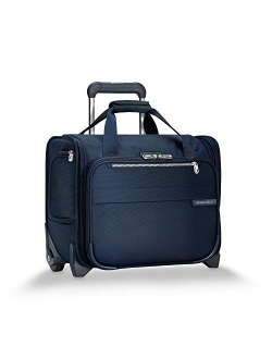 Baseline-Softside Rolling Cabin Upright Bag, Navy, Underseater 16-Inch