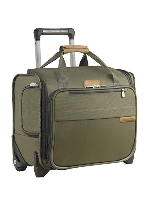 Briggs & Riley Baseline-Softside Rolling Cabin Upright Bag, Navy, Underseater 16-Inch