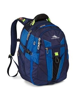 XBT - Business Laptop Backpack, True Navy/Royal Cobalt/Chartreuse, One Size