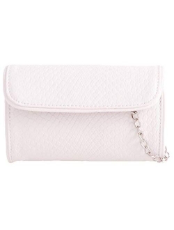 Girly Handbags Women Faux Leather Embossed Mini Bag