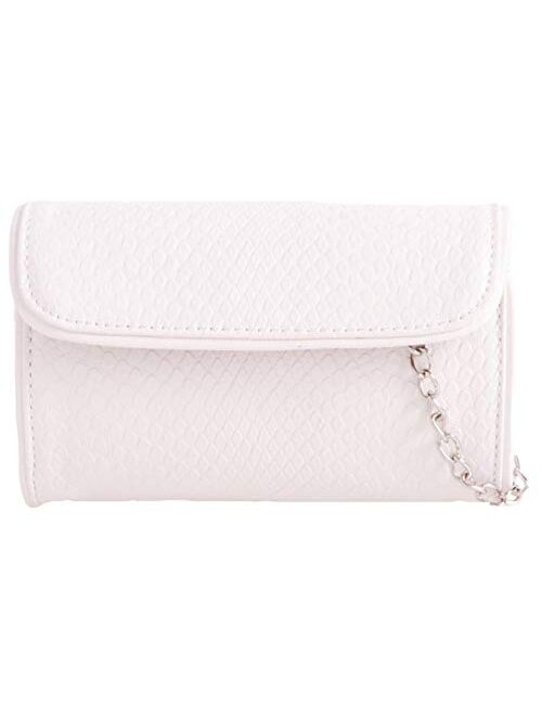 Girly Handbags Women Faux Leather Embossed Mini Bag