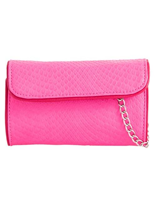 Girly Handbags Women Faux Leather Embossed Mini Bag