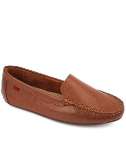 Womens Casual Comfortable Genuine Leather Driving Moccasins Classic Fashion Venetian Slip On Ladies Driving Loafer Flat Shoes