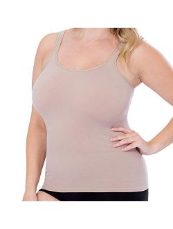 Compression Tank Cami - Tummy and Waist Control Body Shapewear Camisole for Women