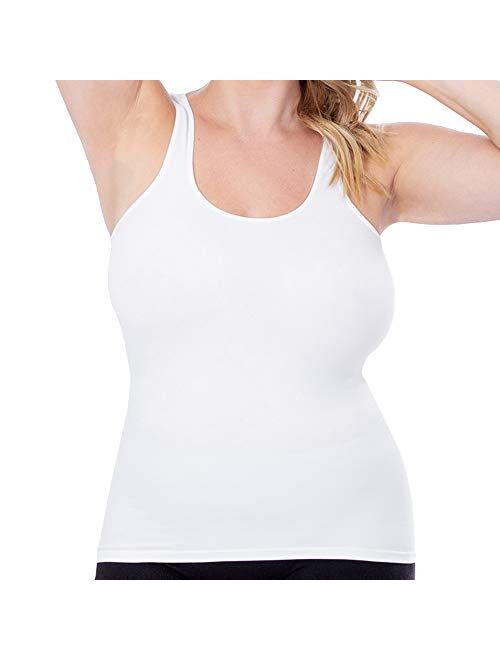 Shapermint Compression Tank Cami - Tummy and Waist Control Body Shapewear Camisole for Women