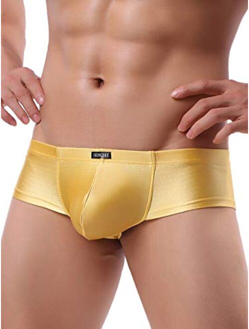 iKingsky Men's Cheeky Boxer Briefs Sexy Pouch Thong Underwear : :  Clothing, Shoes & Accessories