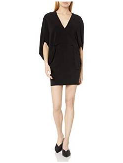 Women's Draped Sleeve Dress