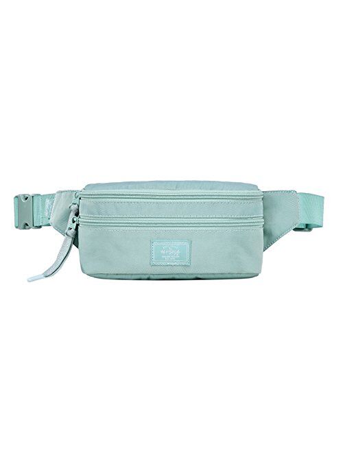 HotStyle 521s Small Fanny Pack Fashion Waist Bag Cute for Women, 8.0"x2.5"x4.3"