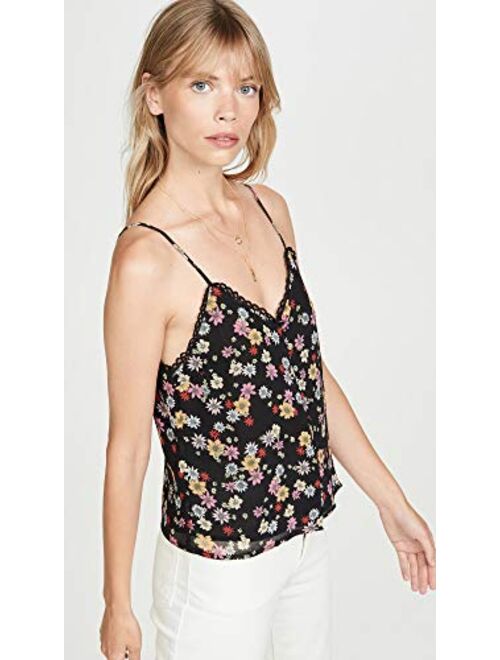 BB DAKOTA Women's Bloom Town Printed Textured Top